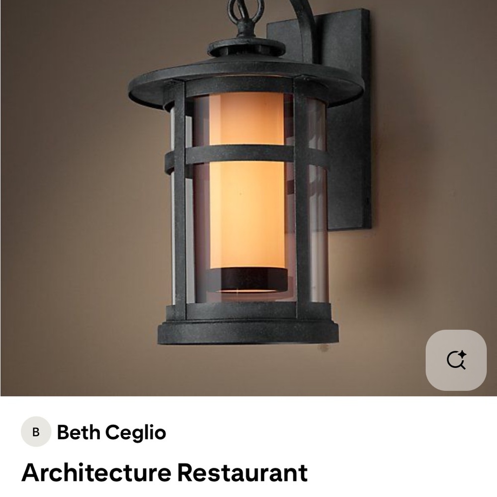 Restoration Hardware Rutherford Sconce - Picture 2 of 4